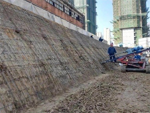 黔江建筑边坡支护